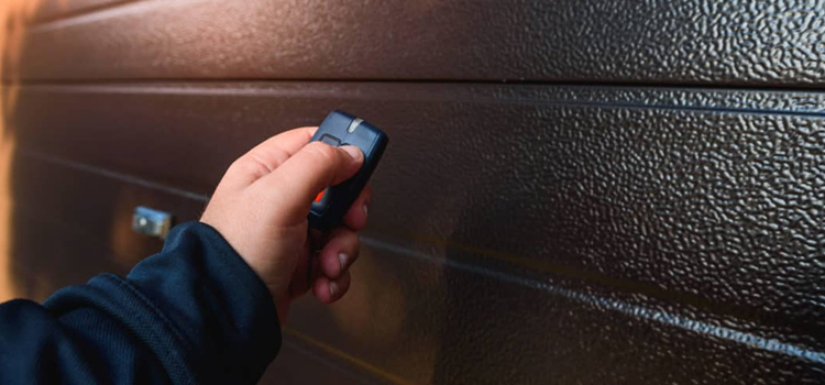 automatic door opener with remote control in North Tustin