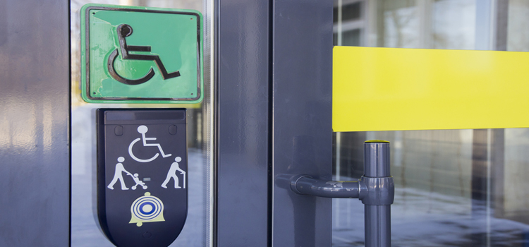 automatic handicap door opener in North Tustin